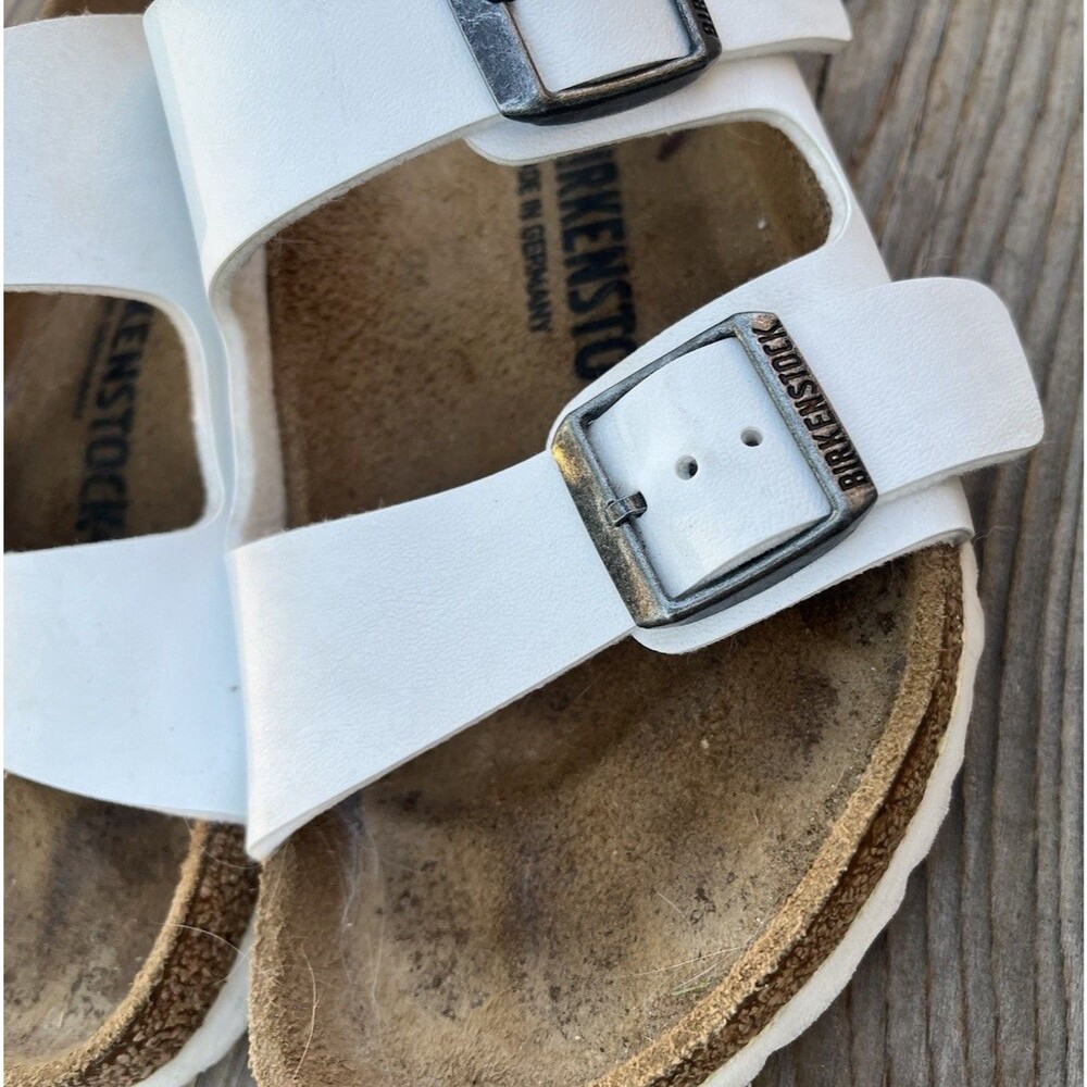 Birkenstock Arizona Women’s 36 US 5 Slide Sandals - White - Picture 5 of 16